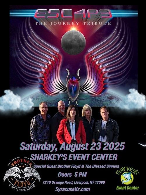 Escape – The Ultimate Journey Tribute – Sharkey's Bar & Grill